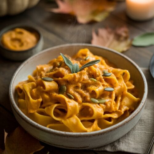 Miso Pumpkin Pasta