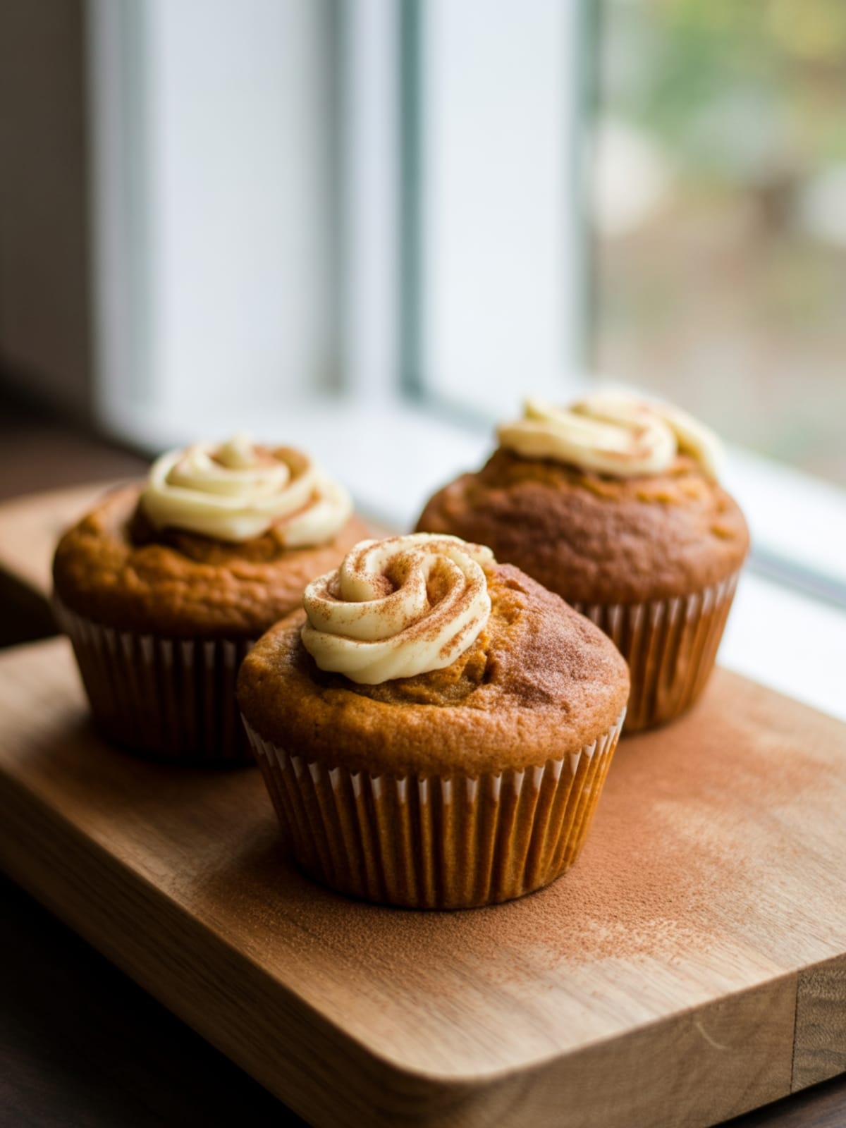 Pumpkin Cream Cheese Muffins