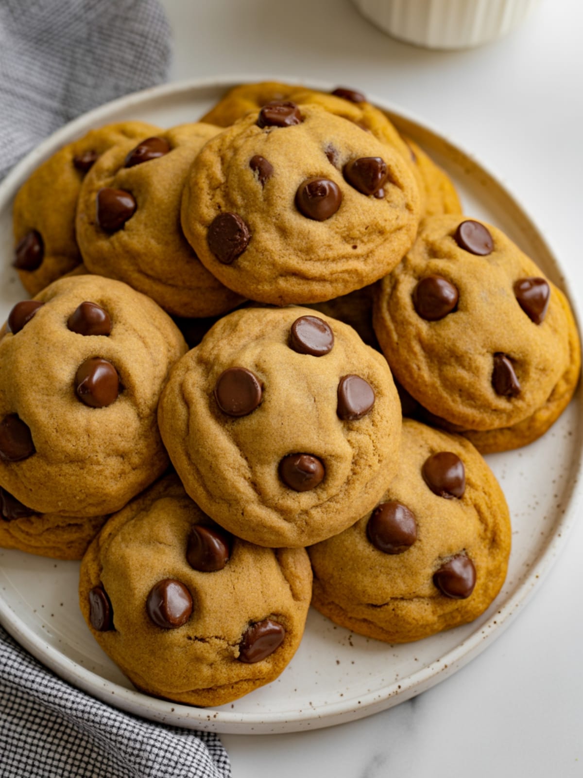 Soft Pumpkin Chocolate Chip Cookies Recipe