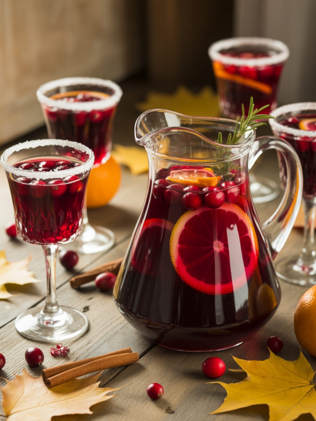 Thanksgiving Cranberry Sangria: A Festive Holiday Cocktail