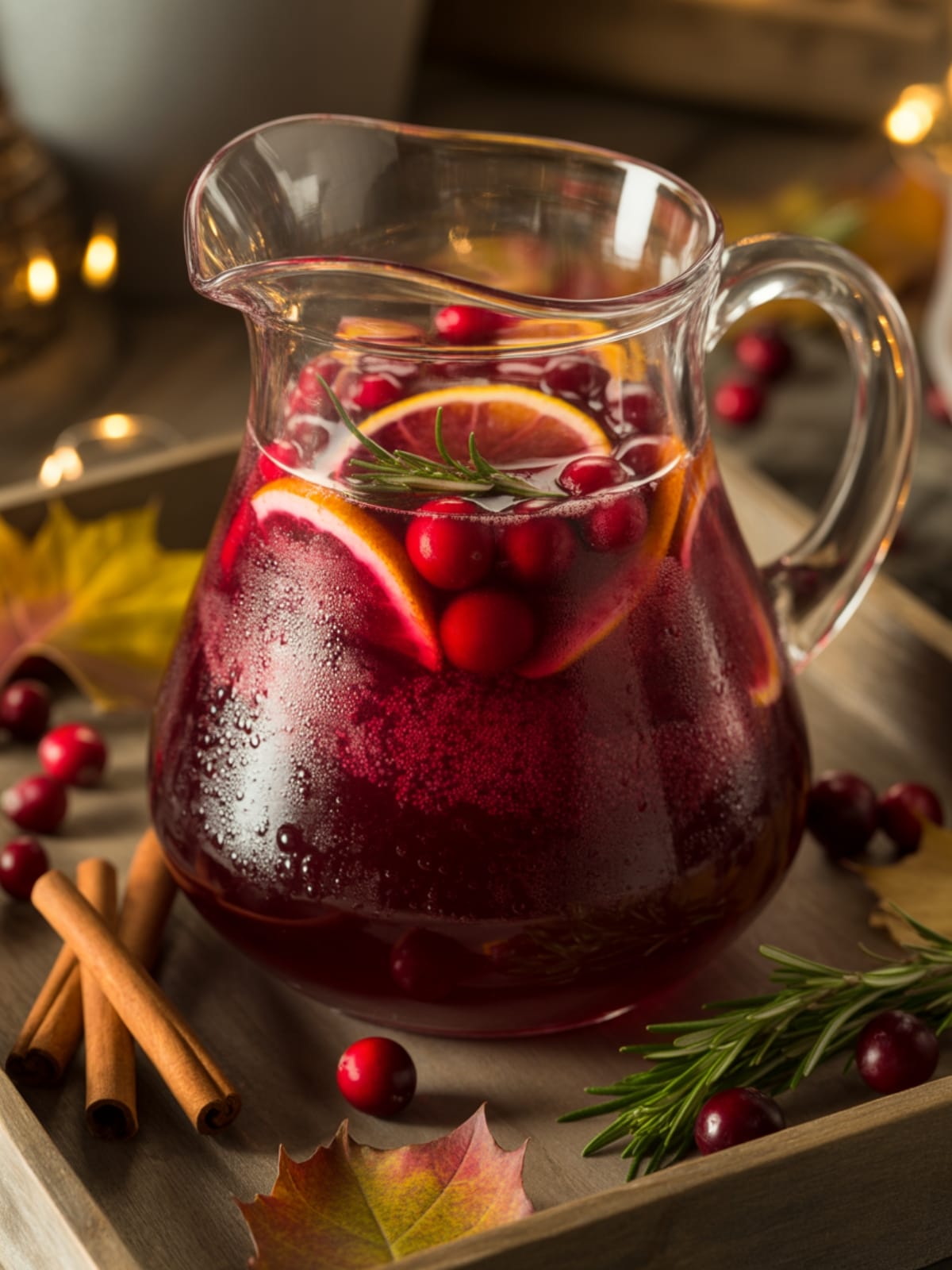 Thanksgiving Cranberry Wine Sangria Recipe