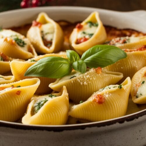 Christmas Stuffed Shells
