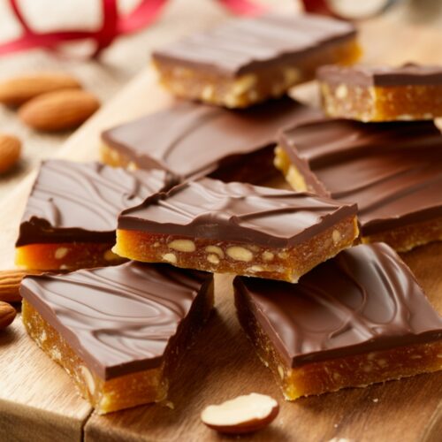Chewy Christmas Toffee