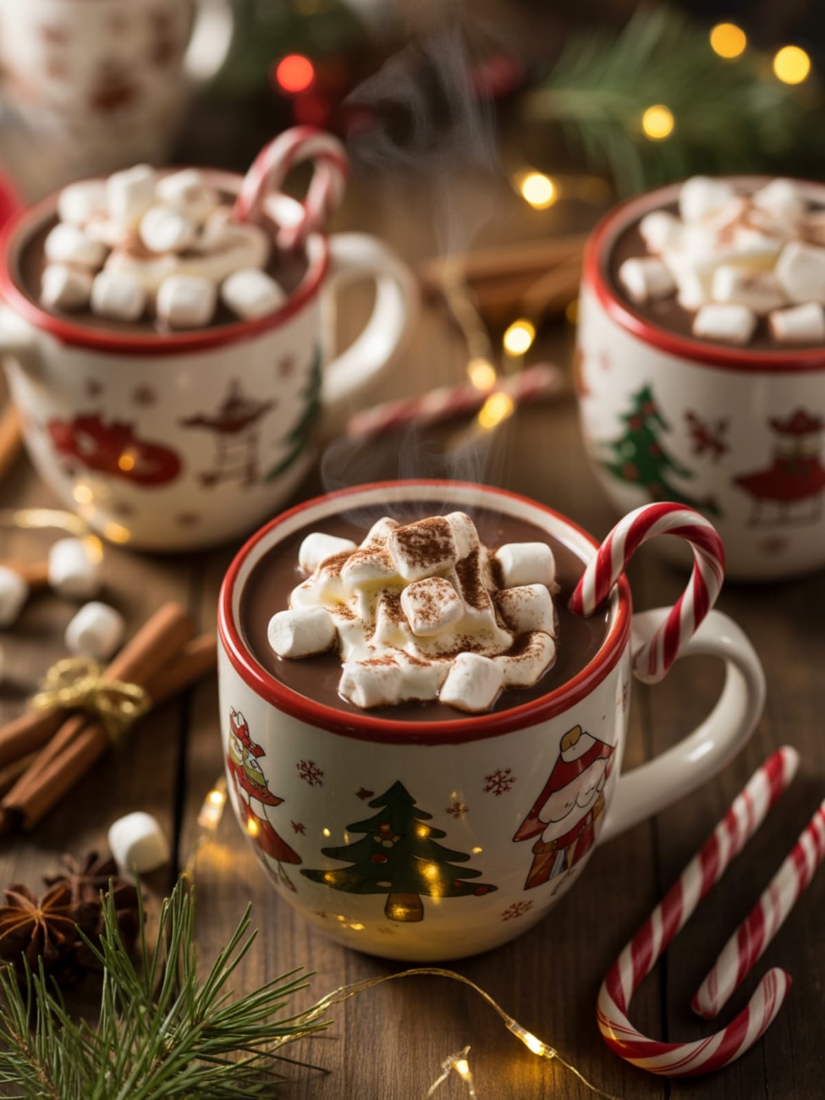 Christmas Chocolate Hot Cups Treat