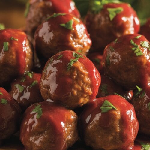 Christmas Cranberry Meatballs