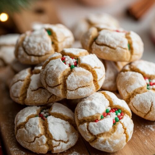 Christmas Gooey Butter Cookies