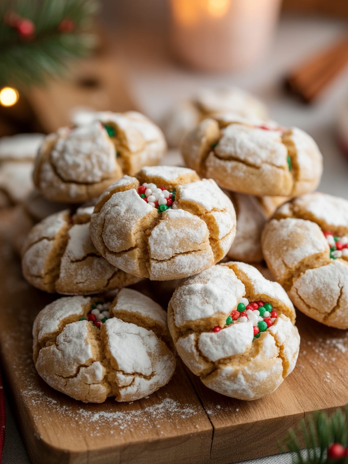 Christmas Gooey Butter Cookies