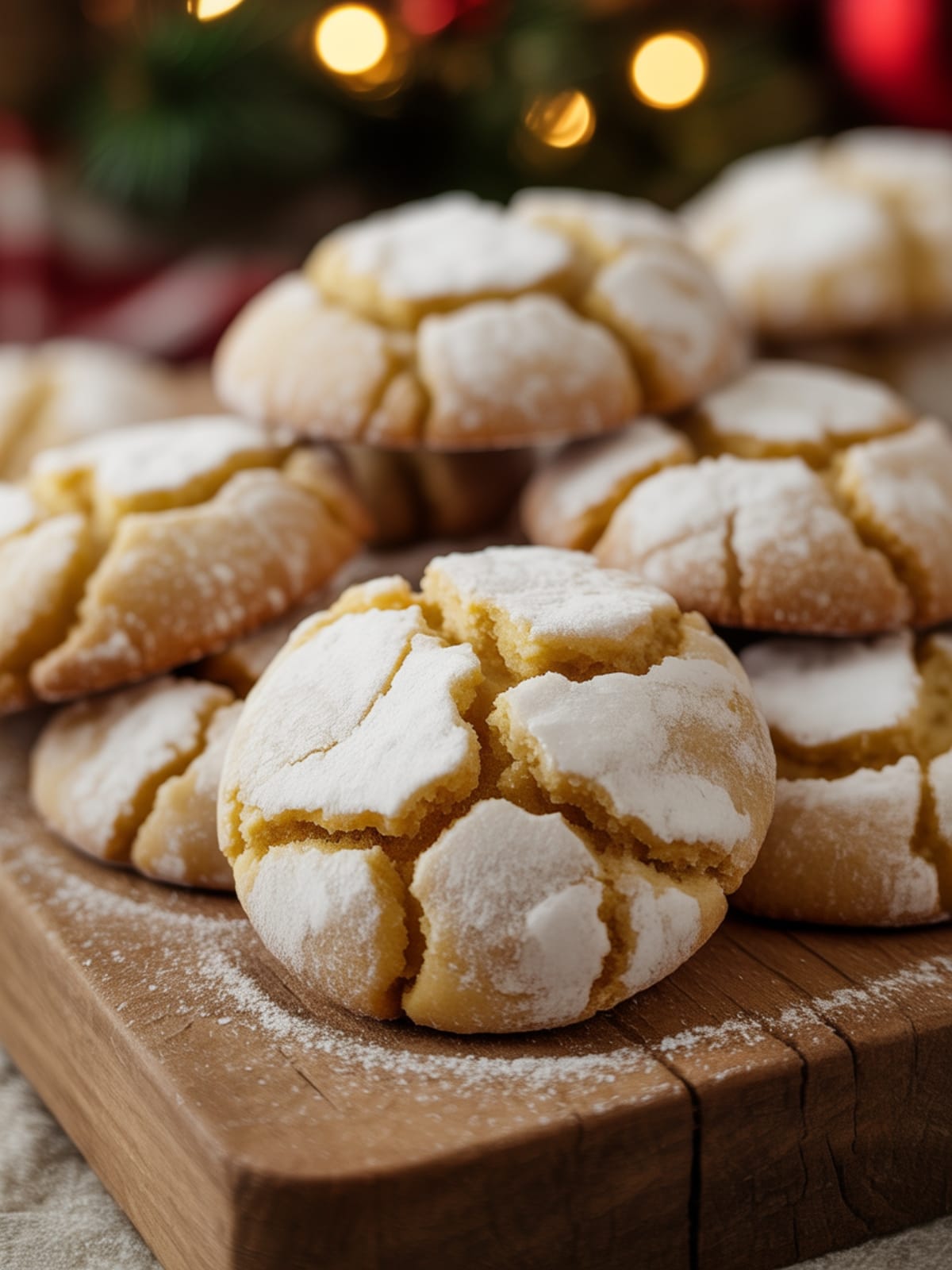 Christmas Gooey Butter Cookies