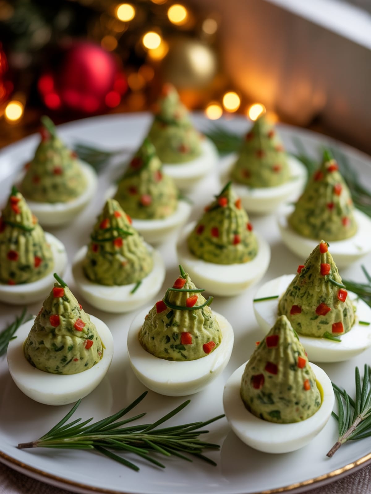 Christmas Tree Deviled Eggs: A Festive Holiday Appetizer That Will Steal the Show