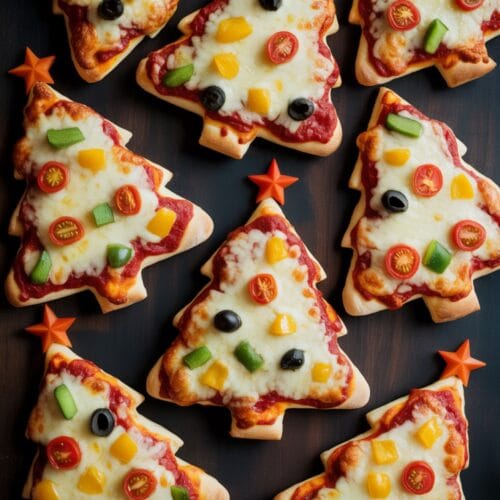 Christmas Tree Pizza