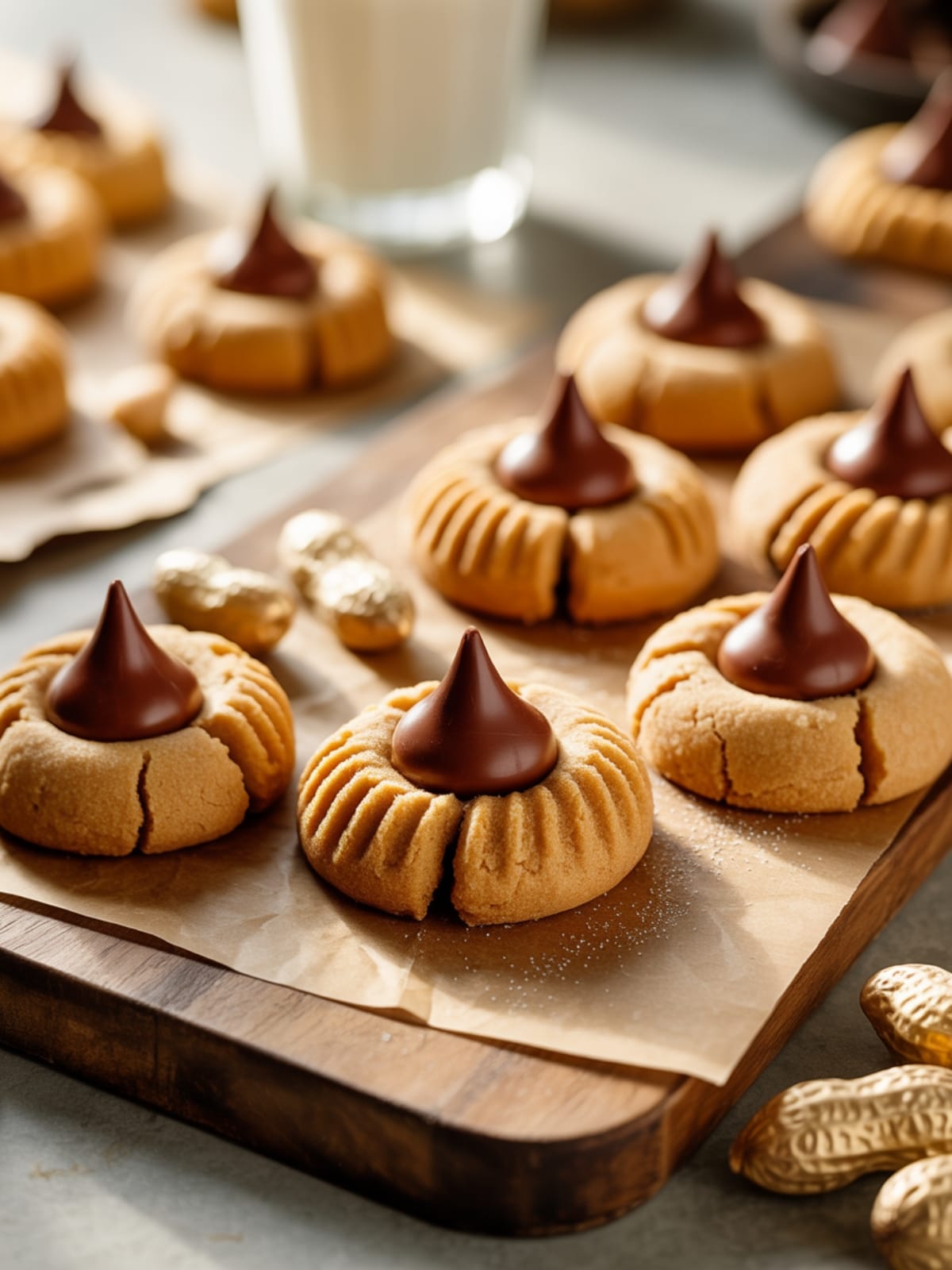 Classic Peanut Butter Blossoms