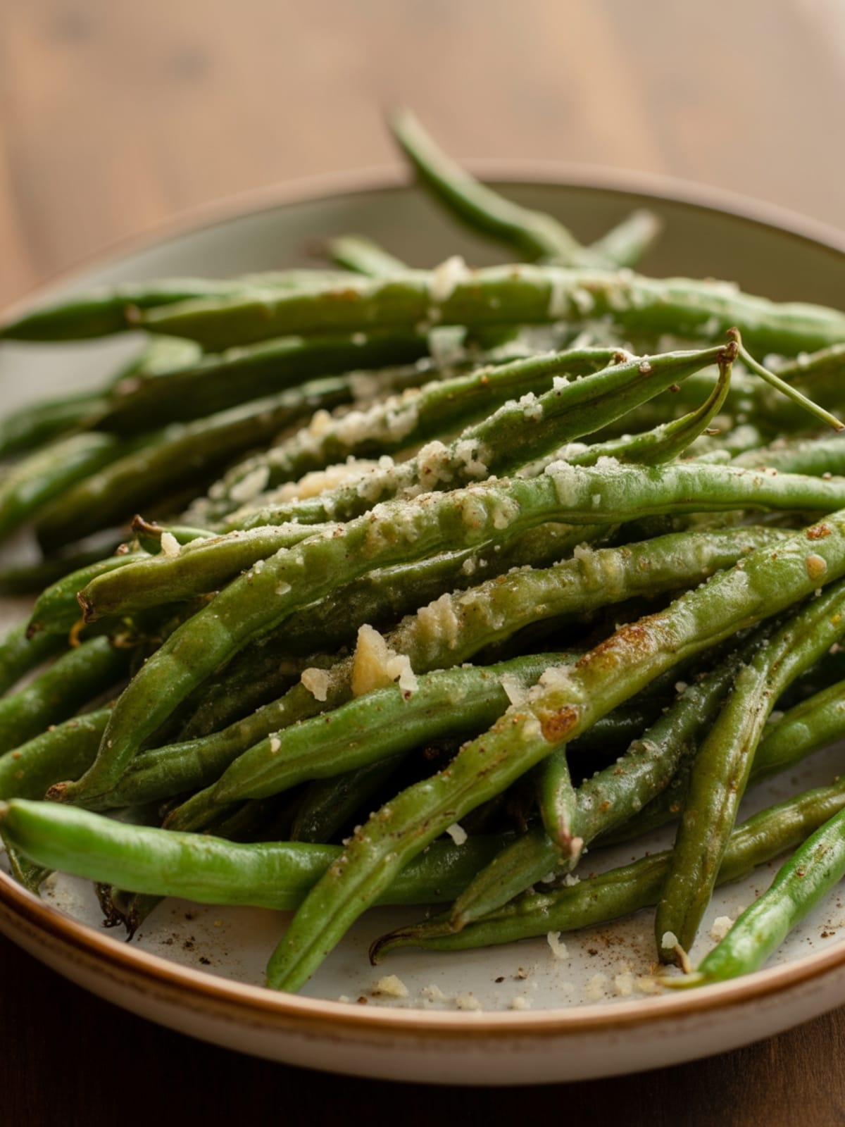 Crispy Oven Baked Green Beans with Parmesan: A Veggie Side Dish Everyone Will Love