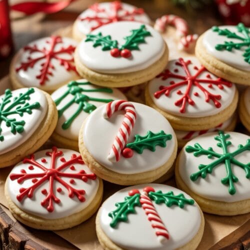 Crumbl Christmas Sugar Cookies