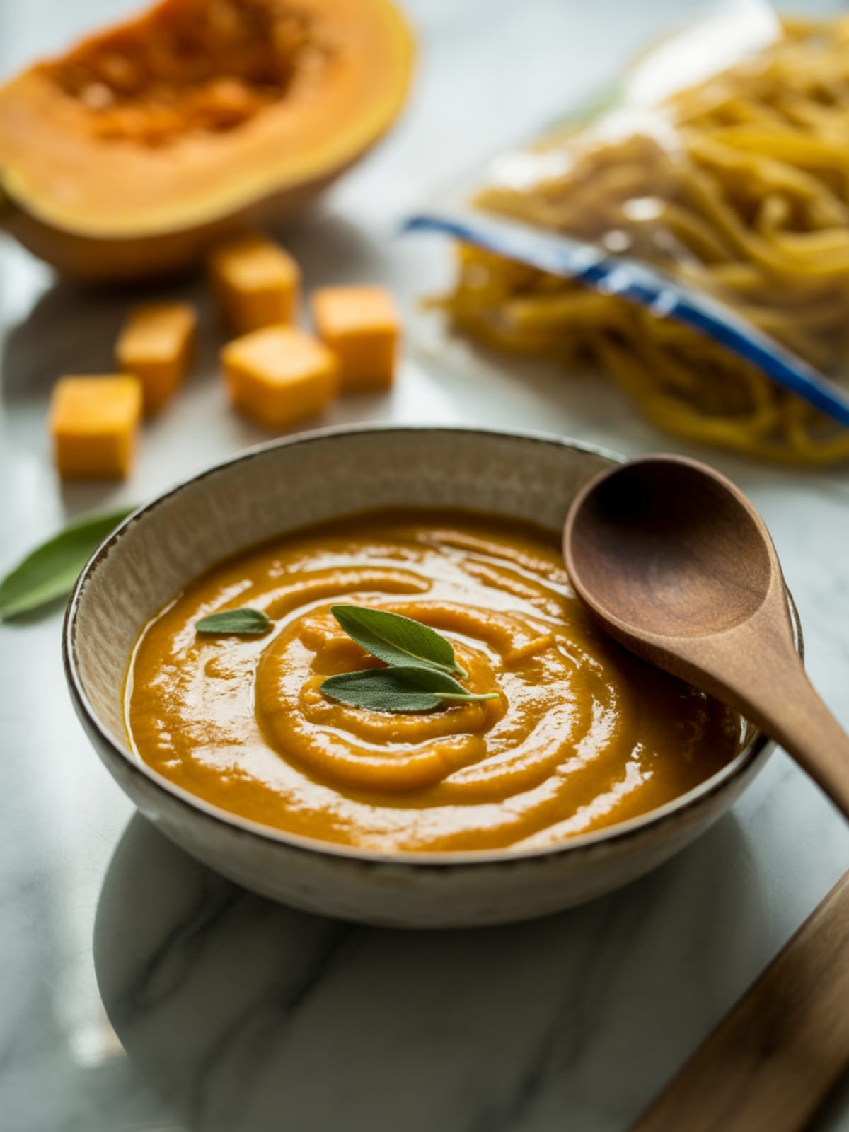 Dairy Free Butternut Squash Pasta Sauce Easy