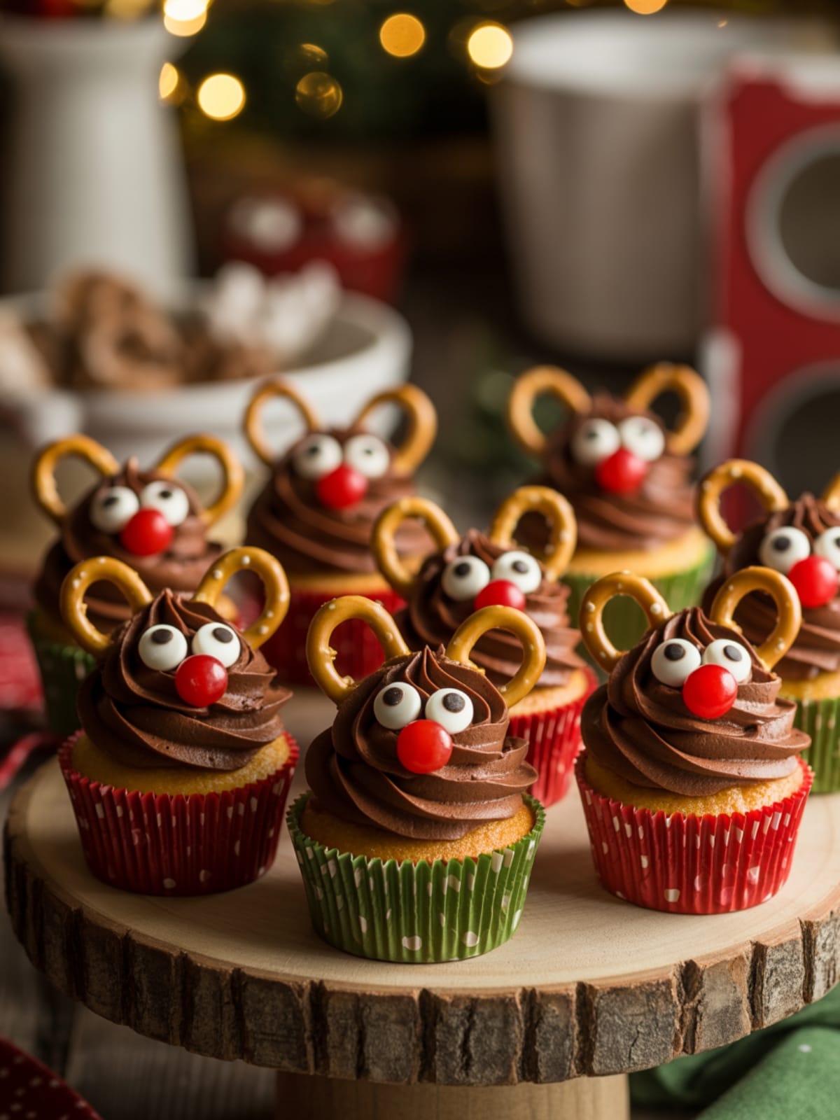Reindeer Cupcakes
