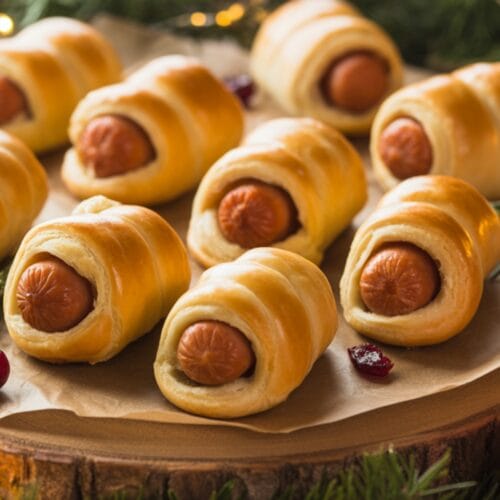 Festive Pigs in a Blanket Appetizers