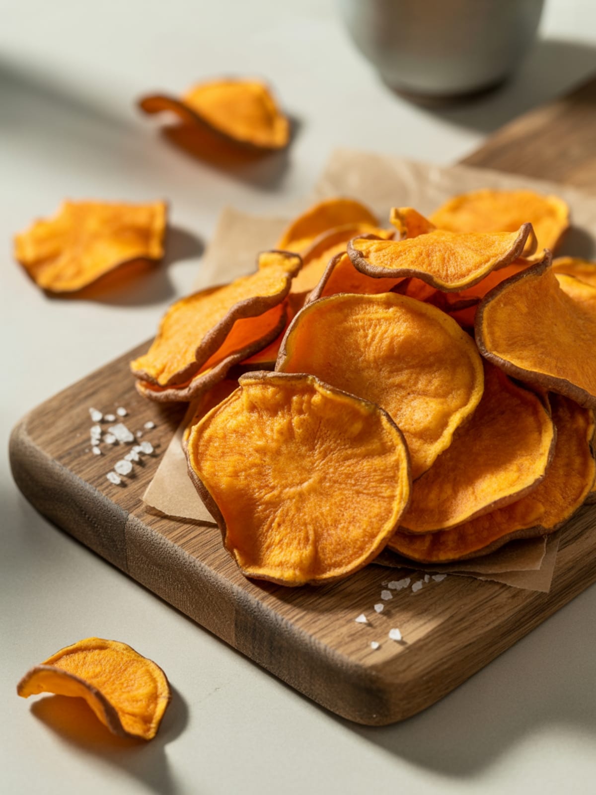 Air Fryer Sweet Potato Chips