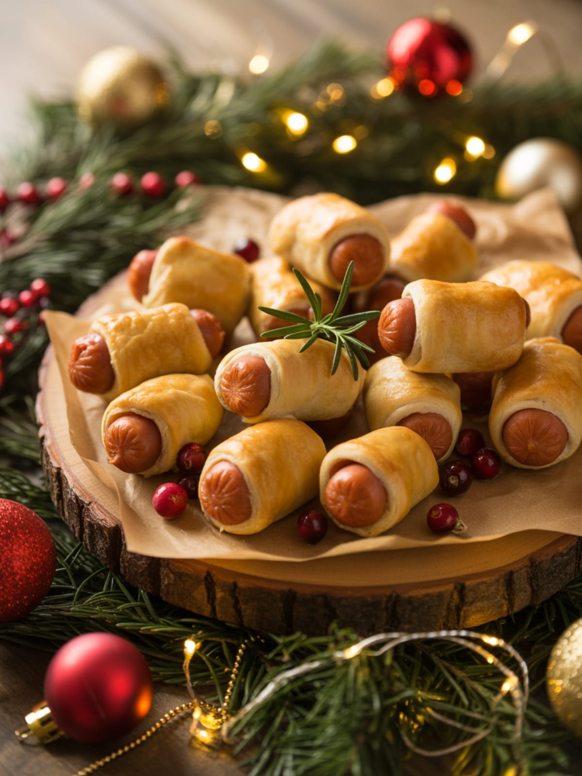 Holiday Pigs in a Blanket Bites