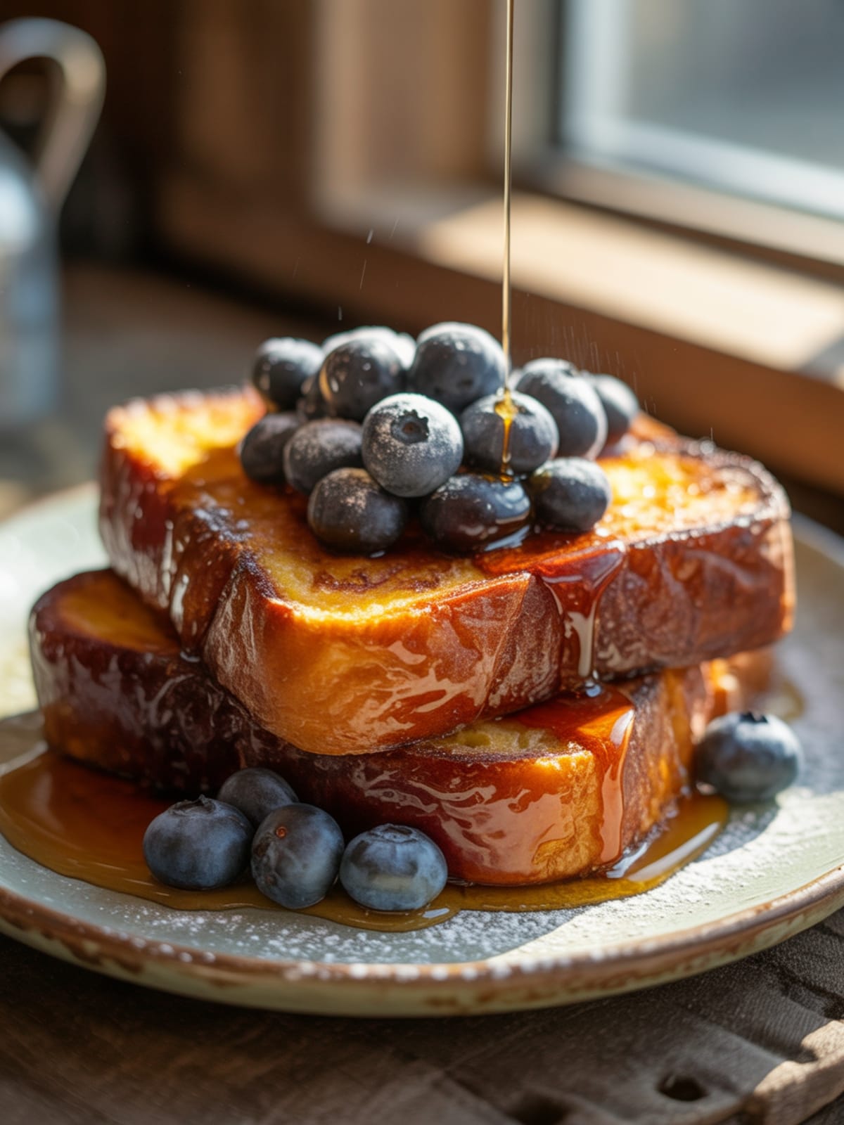 Indulgent Blueberry Brioche French Toast: A Breakfast Dream Come True