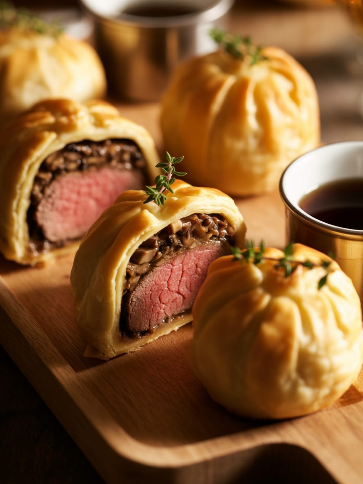 Bite Sized Beef Wellington Appetizers