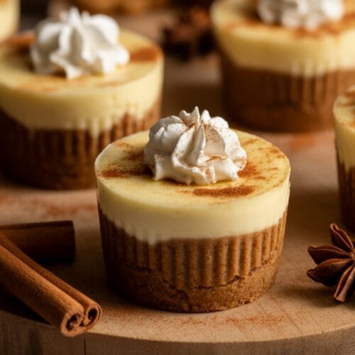 No-Bake Gingerbread Cheesecake Cups Recipe