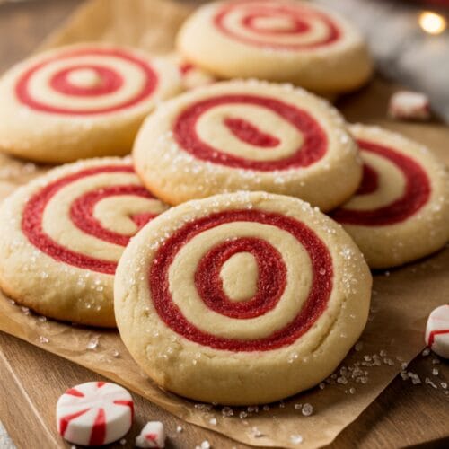 Peppermint Swirl Cookies
