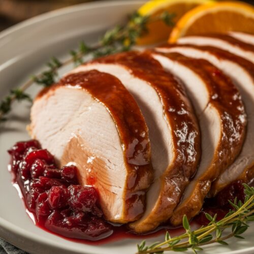 Perfect Cranberry Orange Glazed Turkey Breast: A Holiday Dinner Simplified