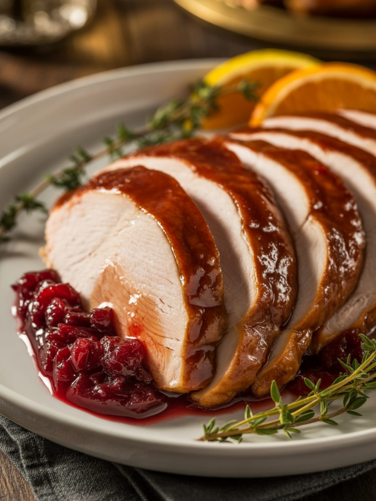 Perfect Cranberry Orange Glazed Turkey Breast: A Holiday Dinner Simplified