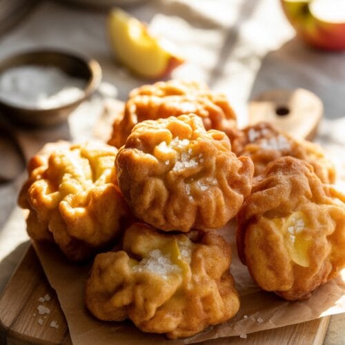 Salted Honeycrisp Fritters: A Crispy, Sweet Fall Indulgence