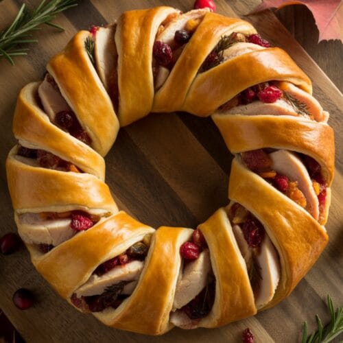 Savory Turkey and Cranberry Crescent Ring: A Holiday Masterpiece Made Simple