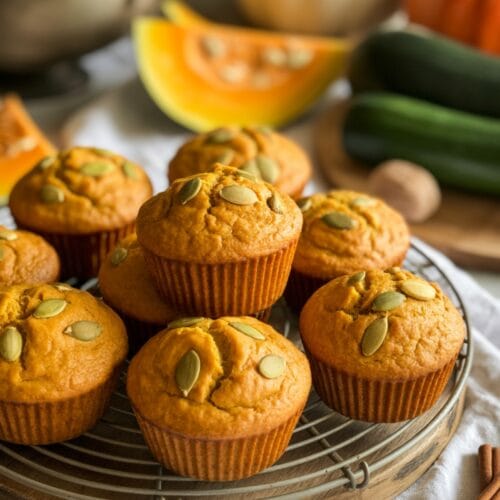 Best-Ever Moist Pumpkin-Zucchini Muffins
