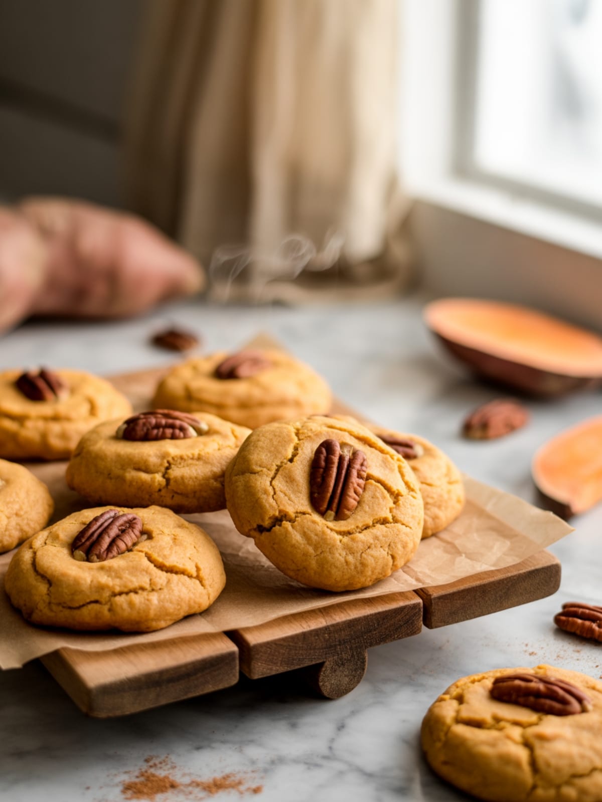 Vegan Sweet Potato Cookies Healthy Treat