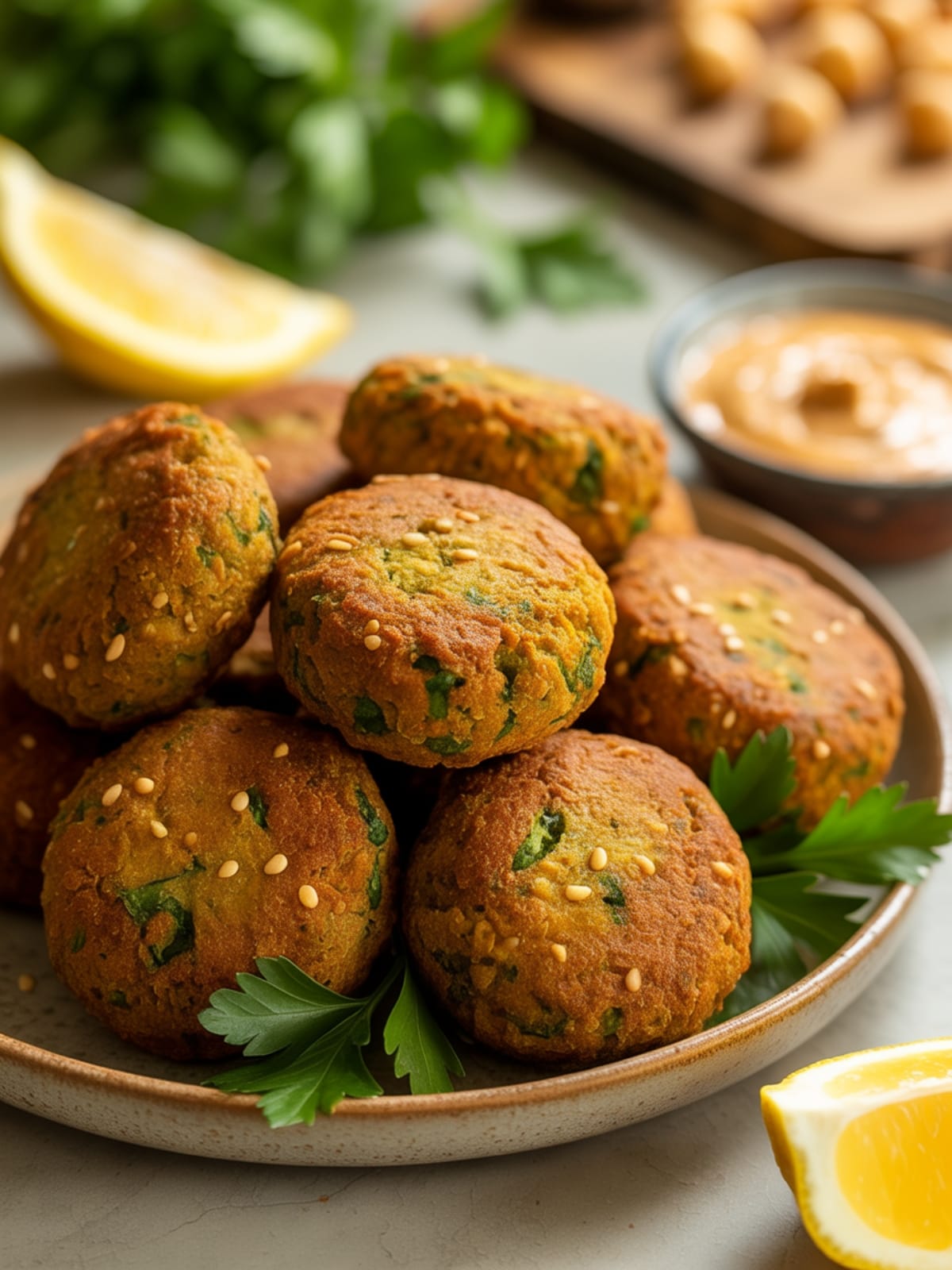 Air Fryer Falafel