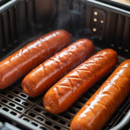 Air Fryer Hot Dogs: Perfectly Crisp Outside, Juicy Inside!
