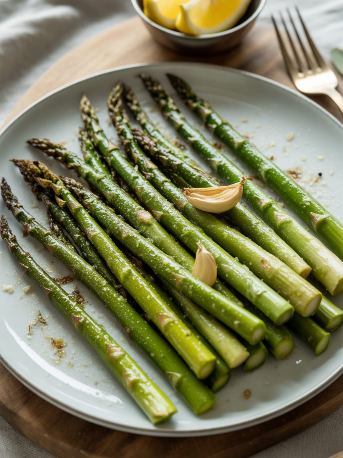 Air Fryer Roasted Asparagus