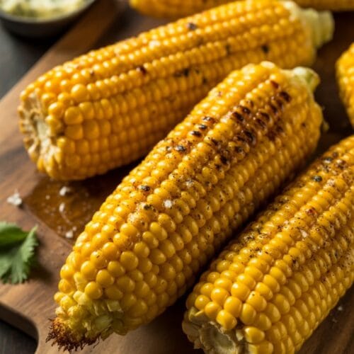 Air Fryer Roasted Corn On The Cob: Quick & Perfectly Charred Every Time