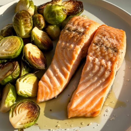 Air Fryer Salmon and Brussels Sprouts: A Quick, Healthy Meal Solution