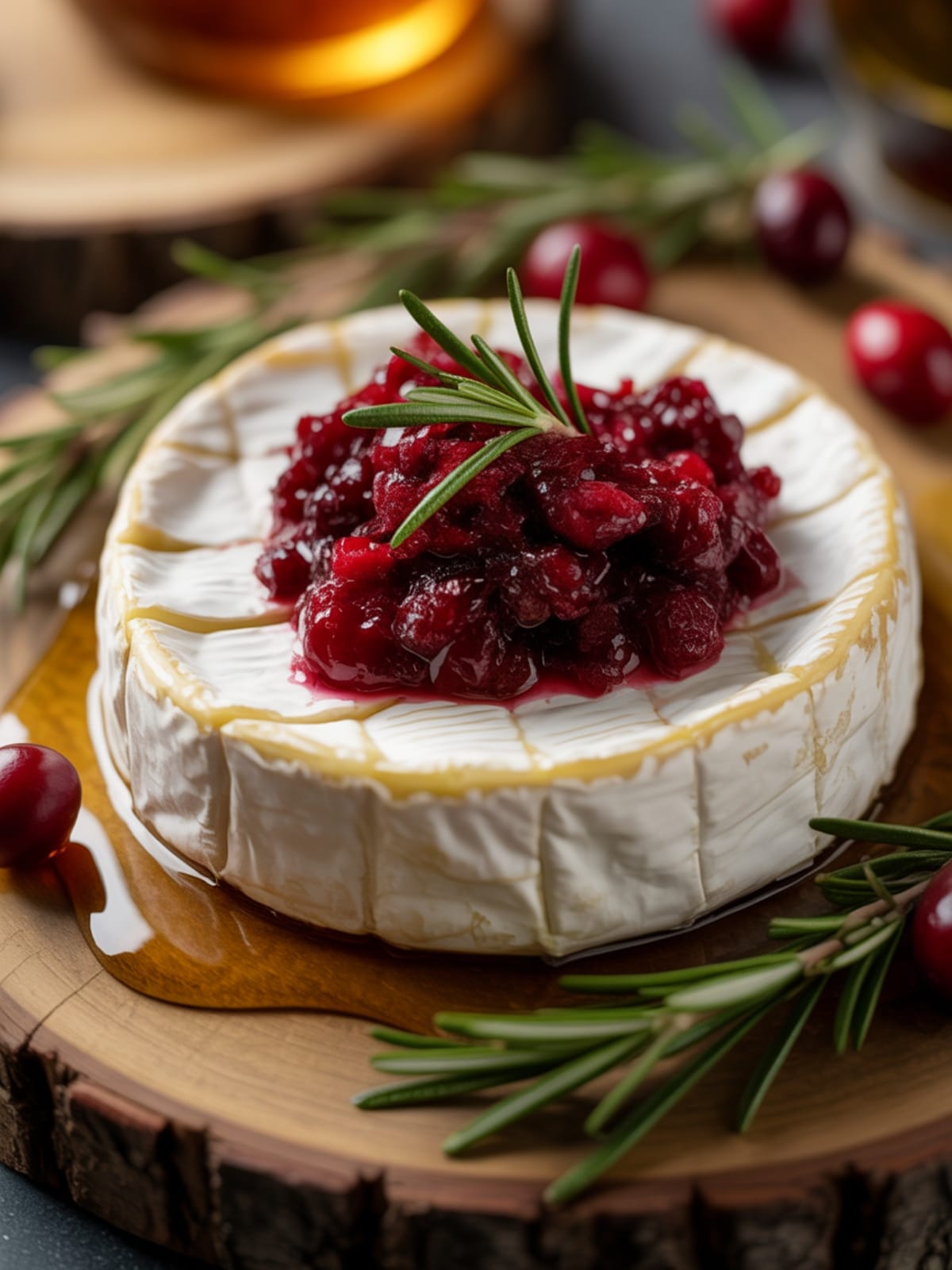 Irresistible Baked Brie with Rosemary Cranberry Chutney: Your New Favorite Appetizer