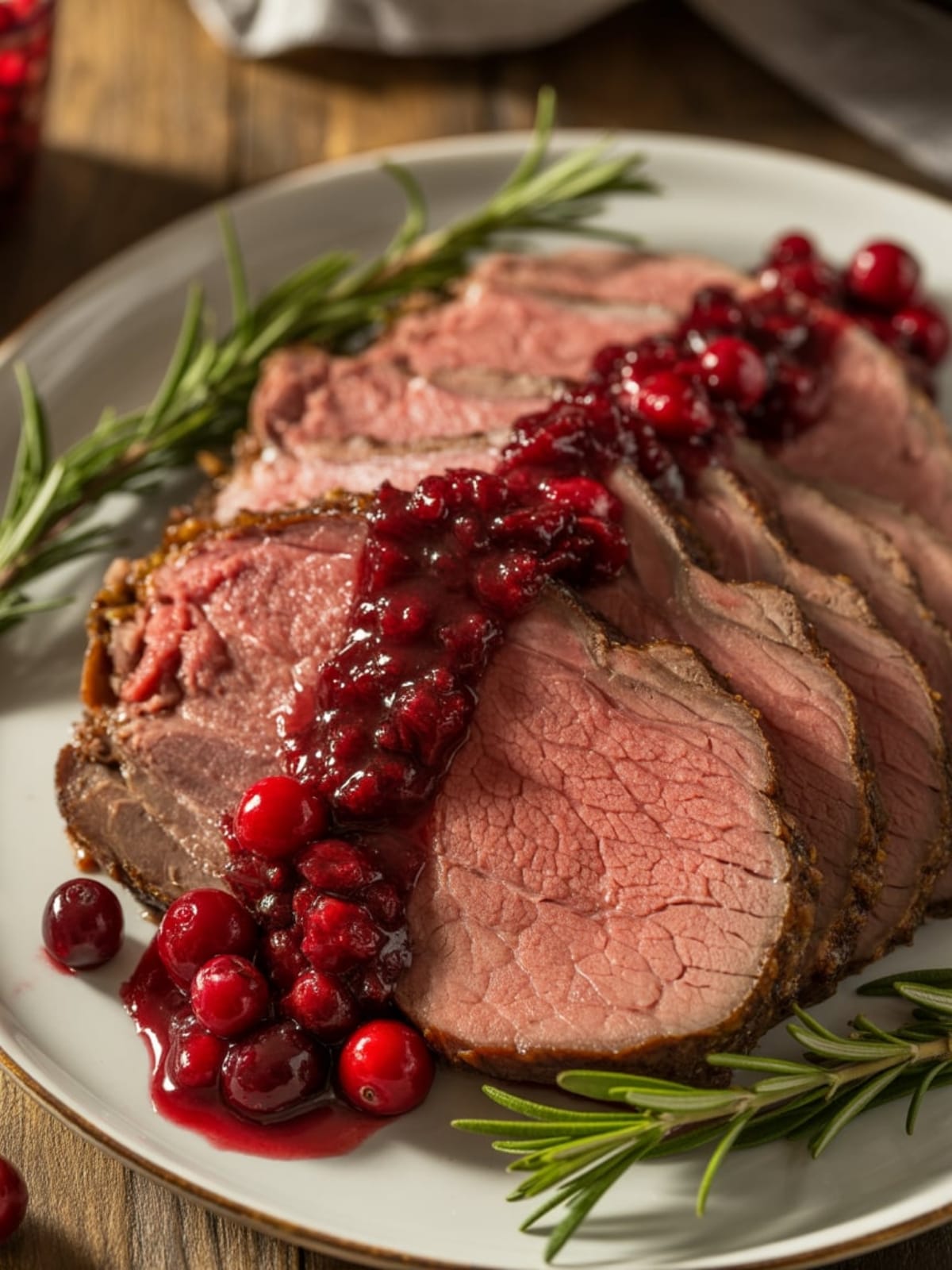Cranberry Roast Beef Holiday Favorite