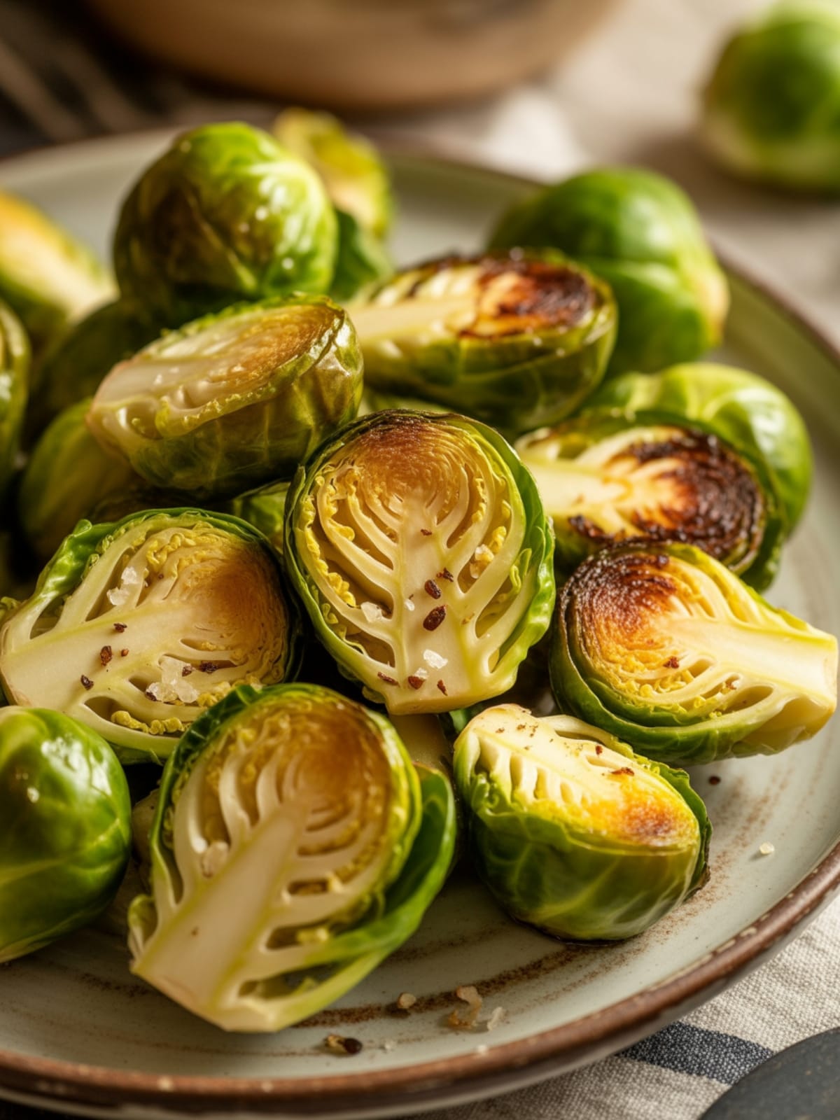 Crispy Air Fryer Brussels Sprouts