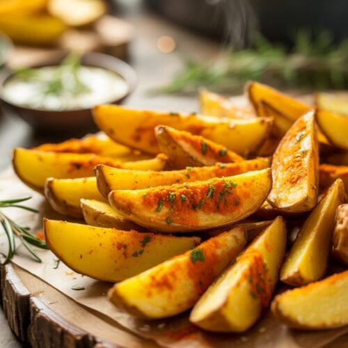 Crispy Air Fryer Potato Wedges with Bold Seasoning: The Ultimate Side Dish Upgrade