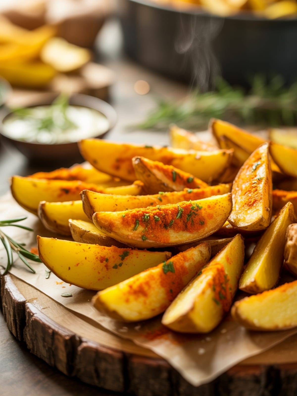 Crispy Air Fryer Potato Wedges with Bold Seasoning: The Ultimate Side Dish Upgrade
