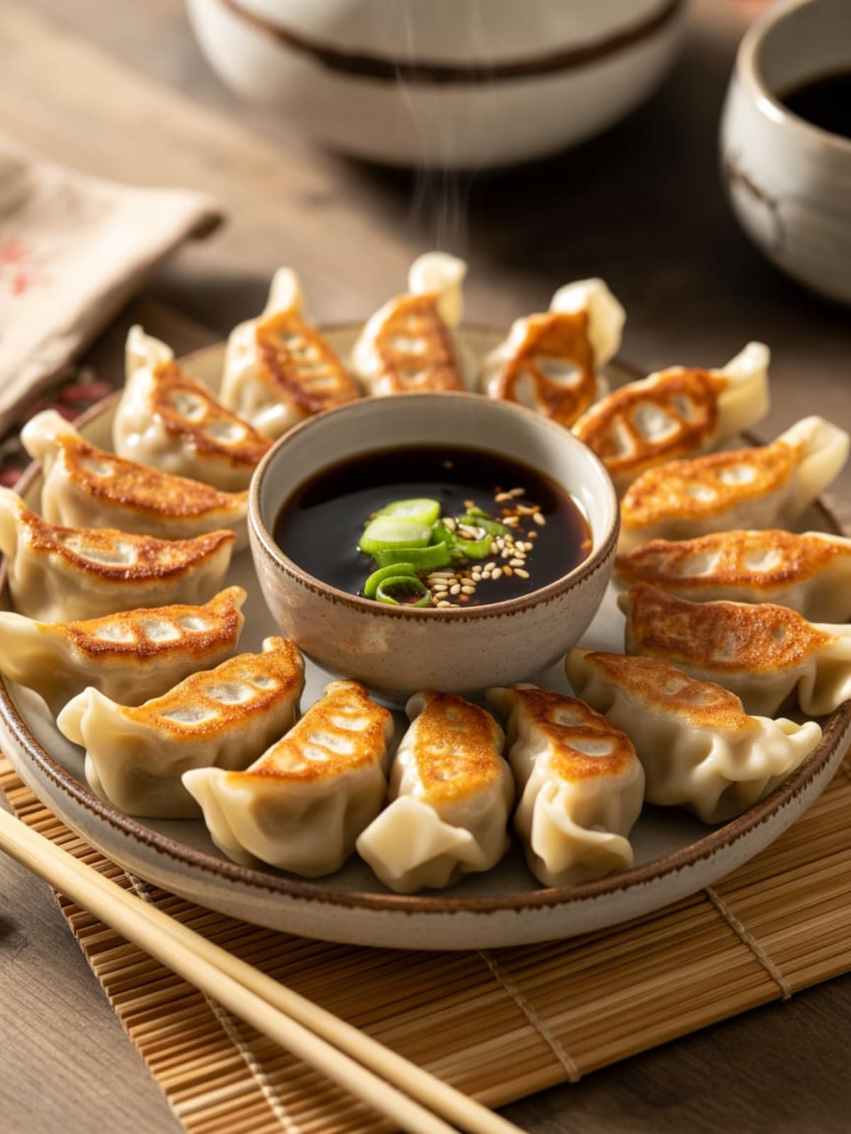 Crispy Chicken Potstickers