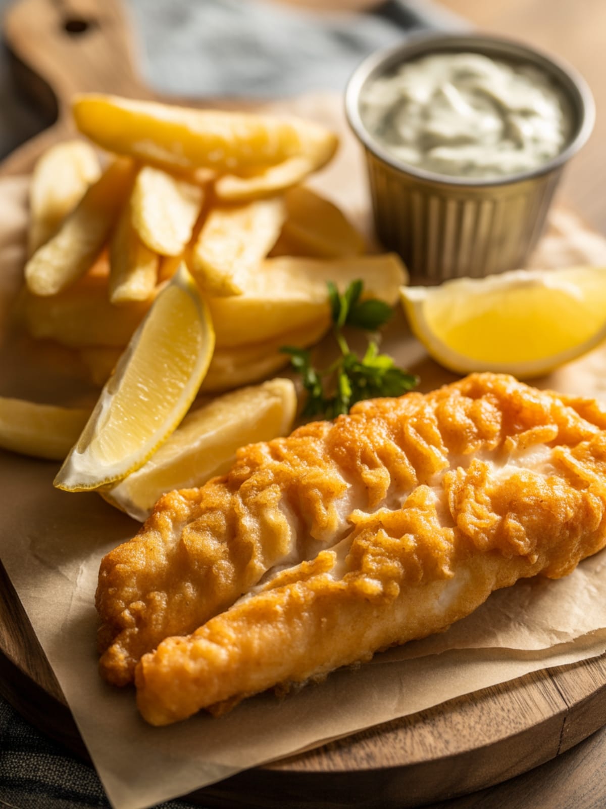 Crispy, Golden Air Fryer Fish and Chips: The Healthier Homemade Classic