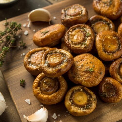 Crispy Keto Air Fryer Mushrooms: Quick Low-Carb Perfection