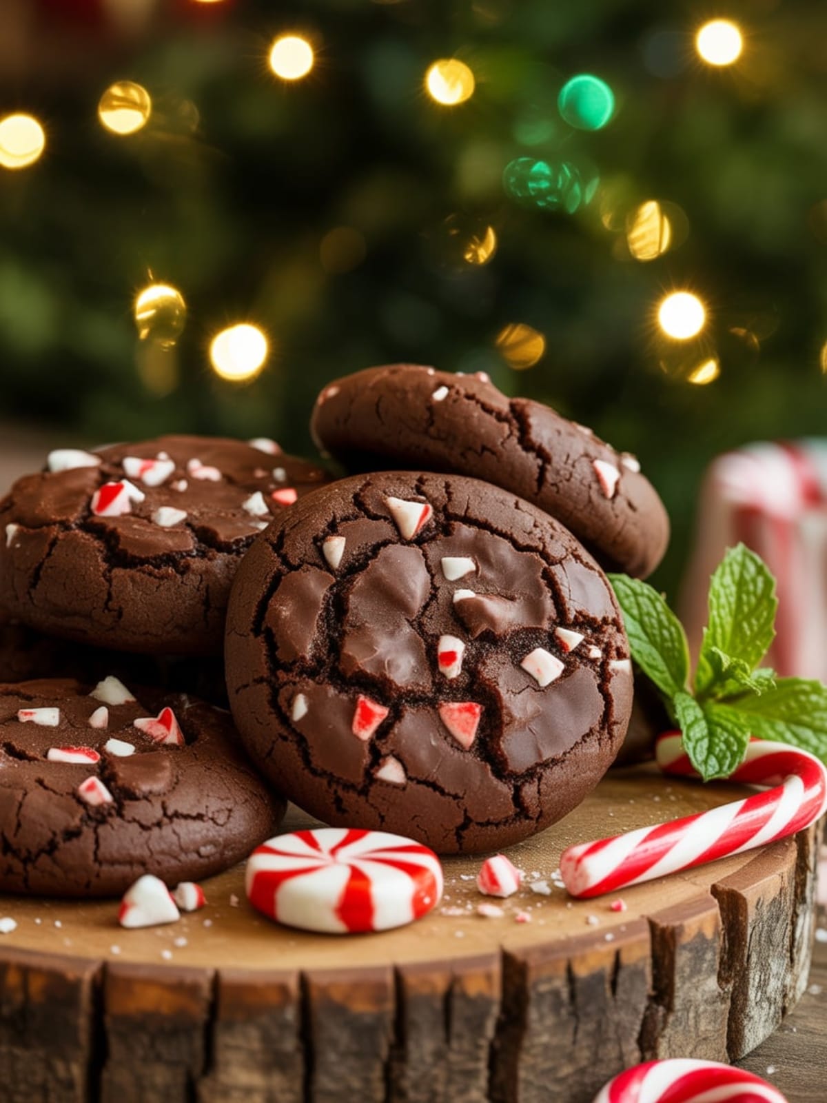 Double Chocolate Peppermint Christmas Cookies: A Festive Holiday Treat