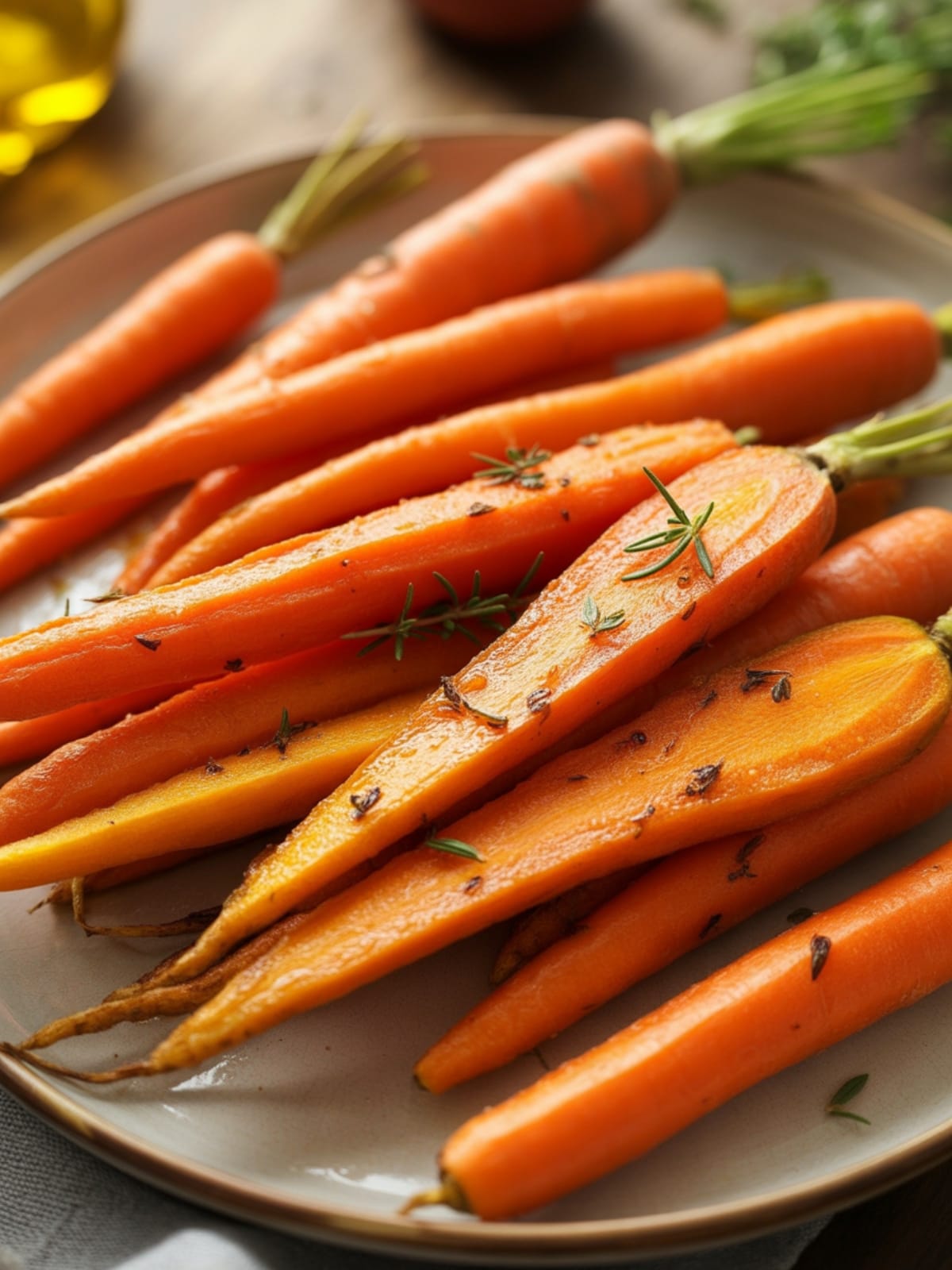 Easy Roasted Carrots Air Fryer
