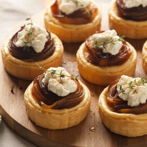 Elegant Onion Goat Cheese Appetizers