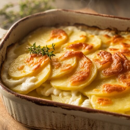 Heavenly Roasted Garlic Potatoes au Gratin: Comfort Food Perfection