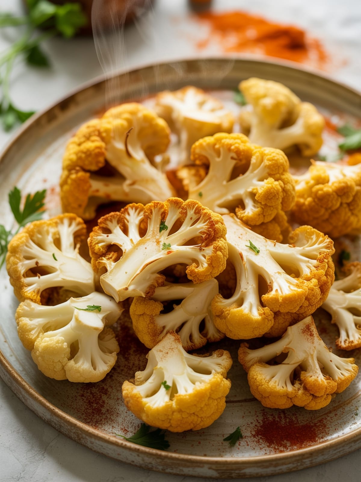 Keto Air Fryer Cauliflower Recipe